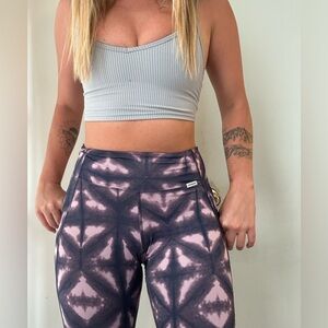 Patagonia Capilene Silk weight Tie Dye Leggings, XS